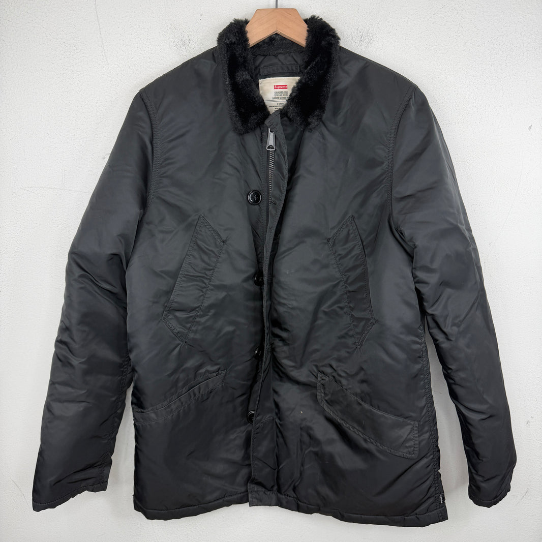 Supreme Black B-9 Nylon Parka Jacket