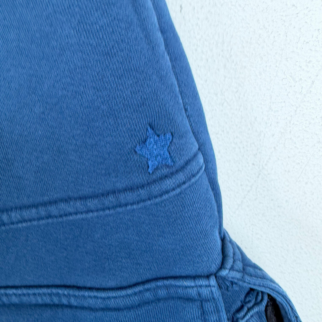 Greg Ross Navy Baggy Cargo Sweatpants