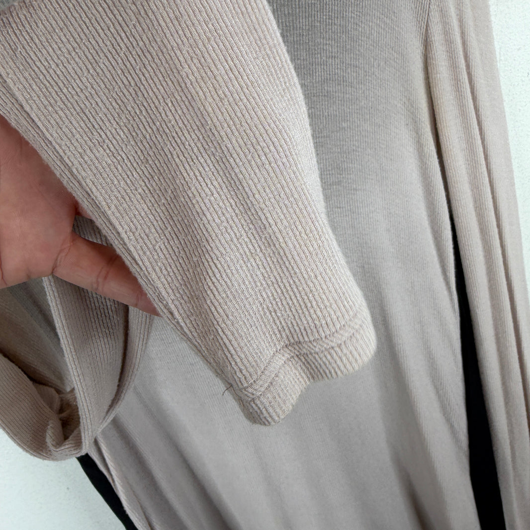 Raf Simons Hybrid Wool Ribbed Longsleeve T-Shirt