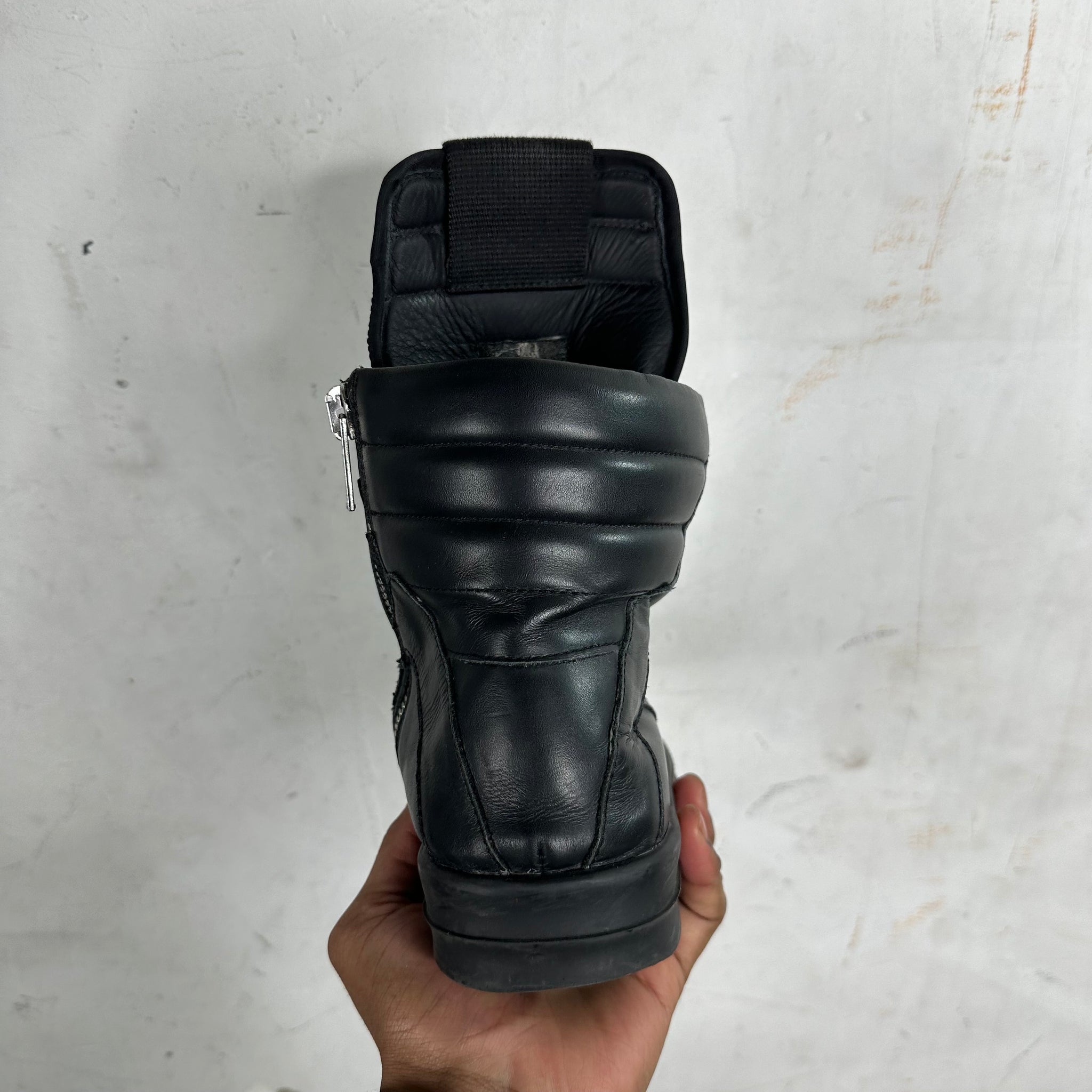 Rick Owens Triple Black Geobasket – www.Lukes.store