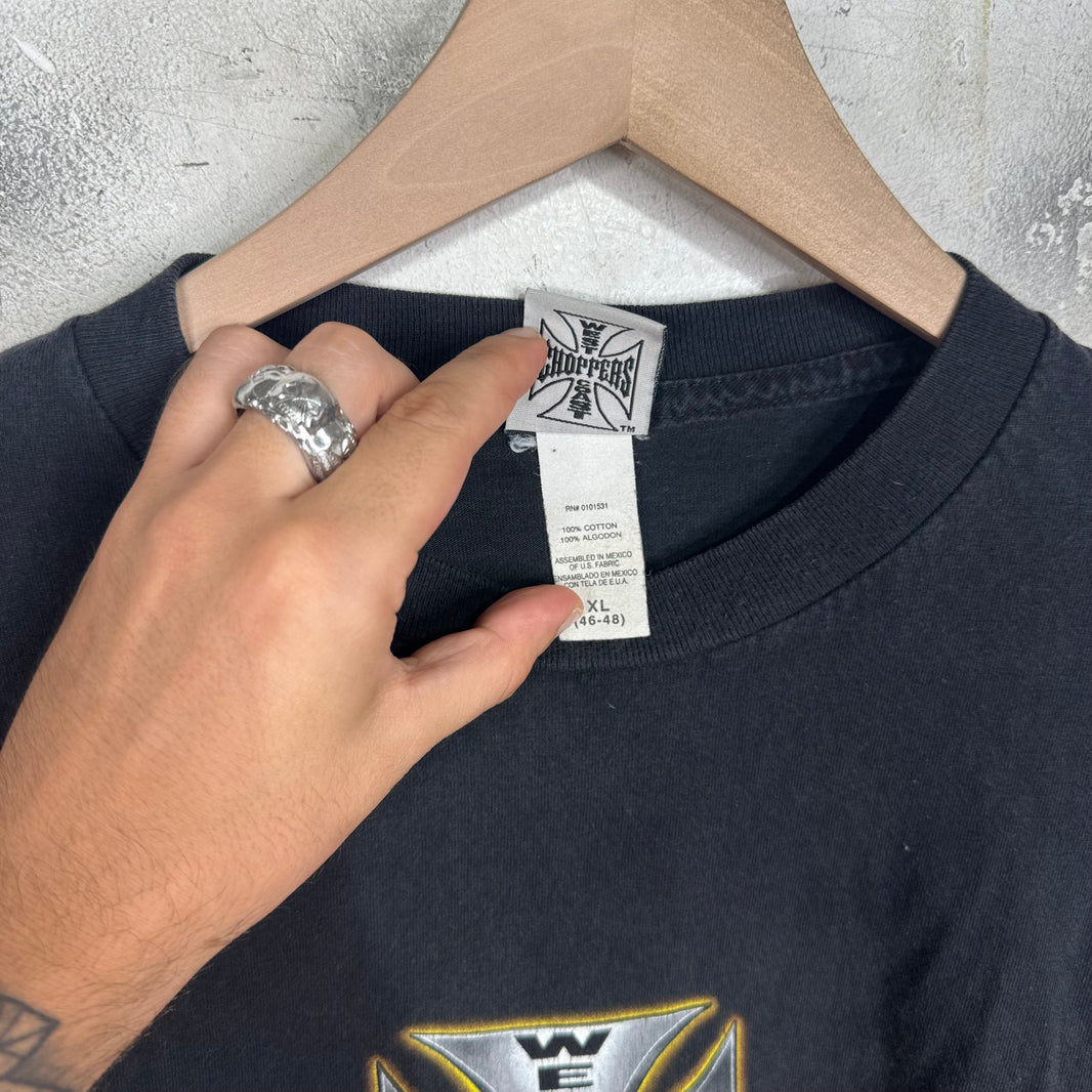 Vintage WCC Yellow Shadow Logo T-Shirt