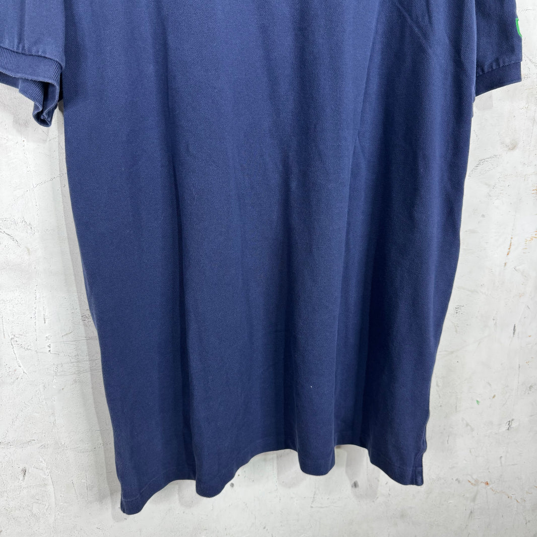 Ralph Lauren Navy/Green Double Horse Polo