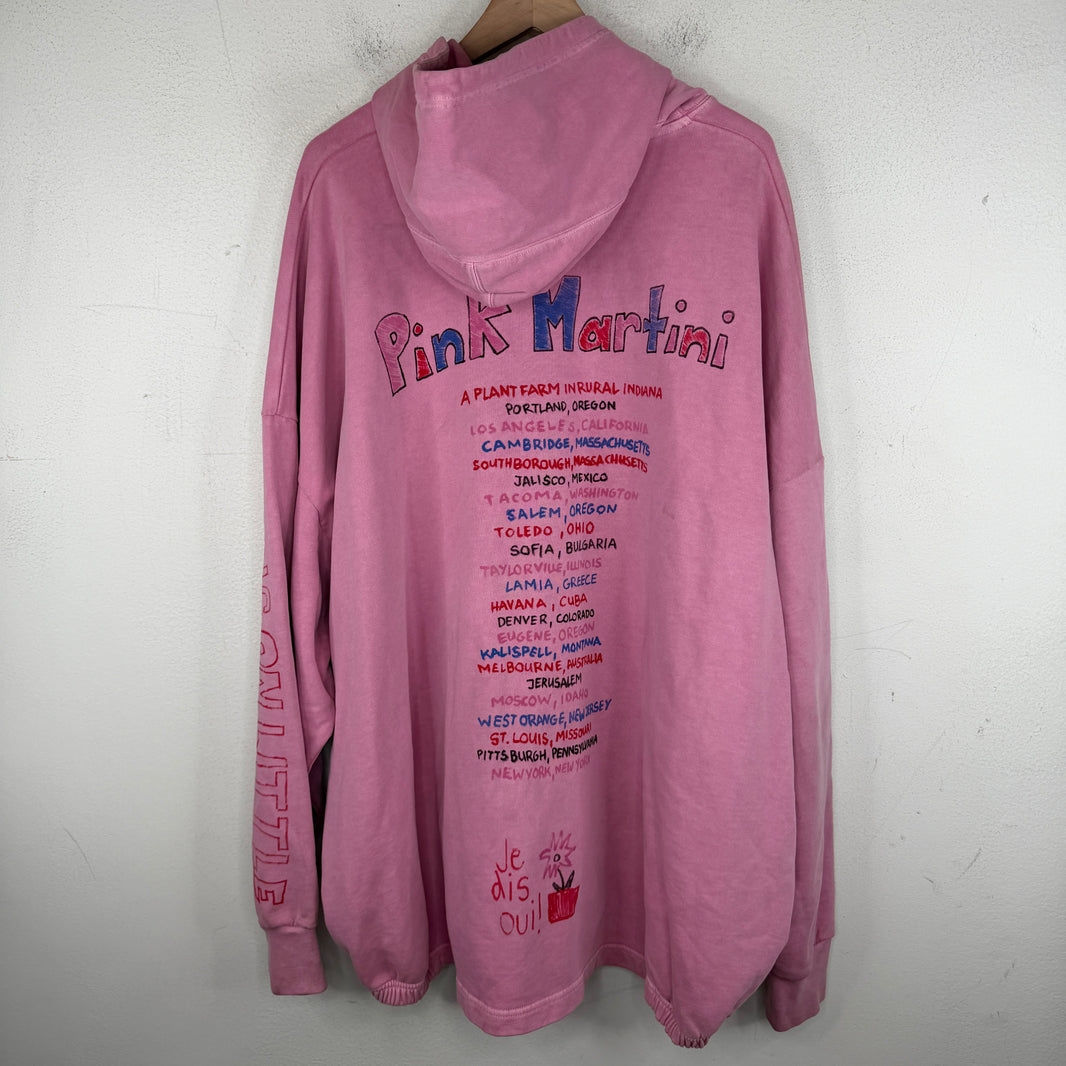 Balenciaga Limited Pink Martini Hoodie