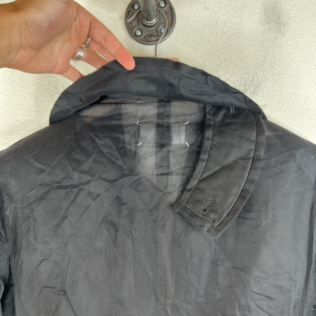 Margiela Sheer Double Breasted Coat