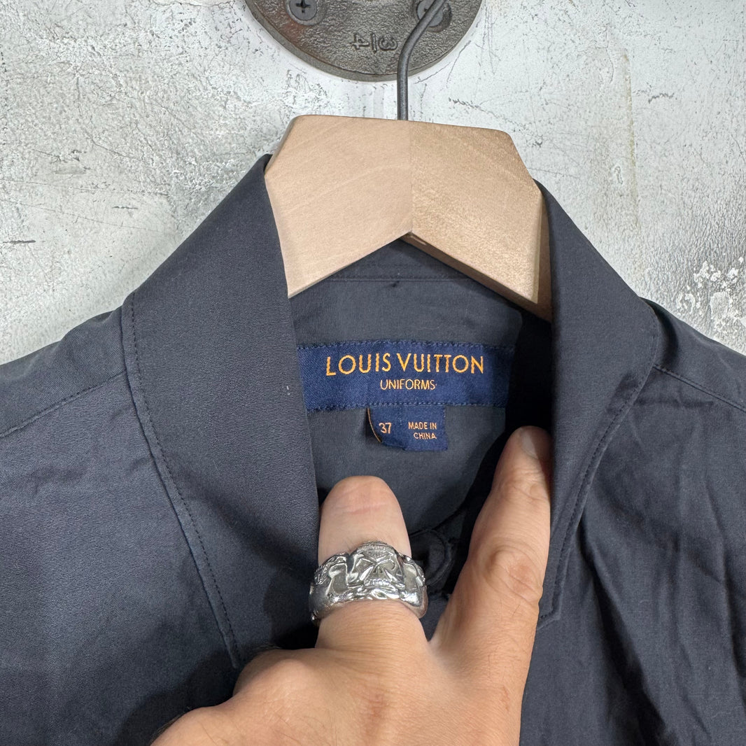 Louis Vuitton Uniformes Grey Button Up