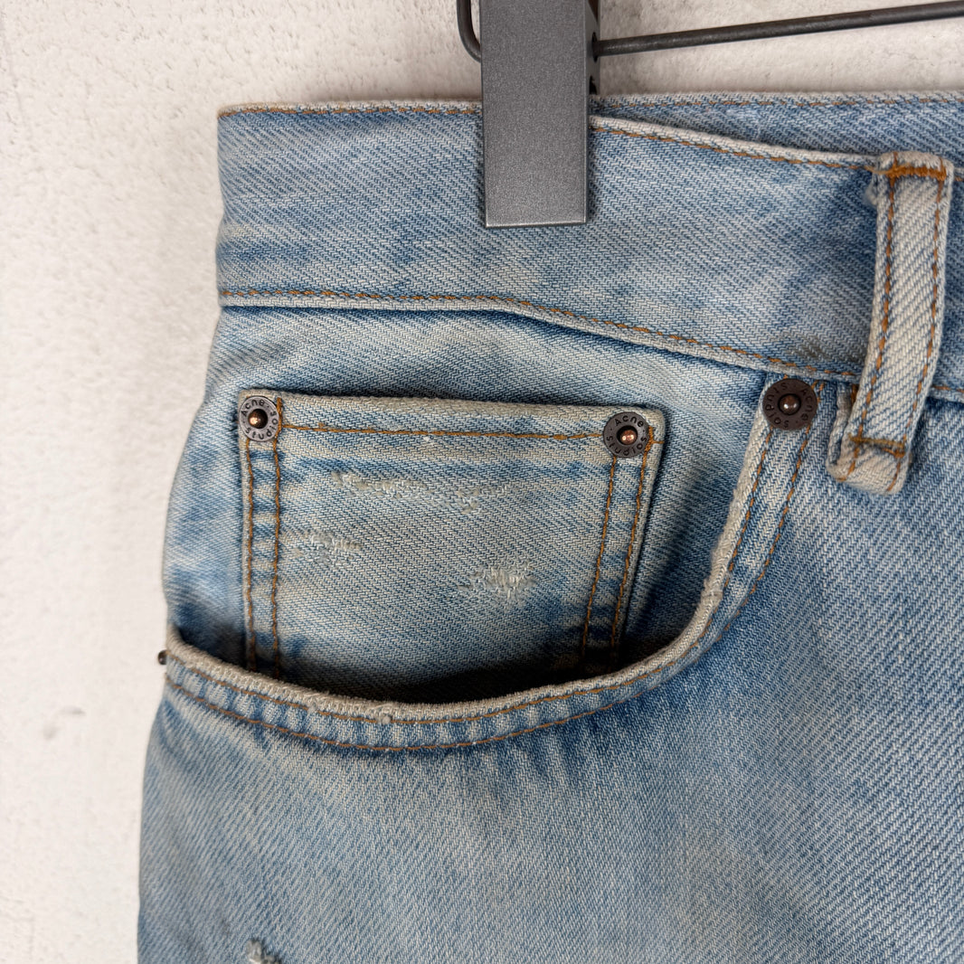 Acne Studios Long Jean Shorts