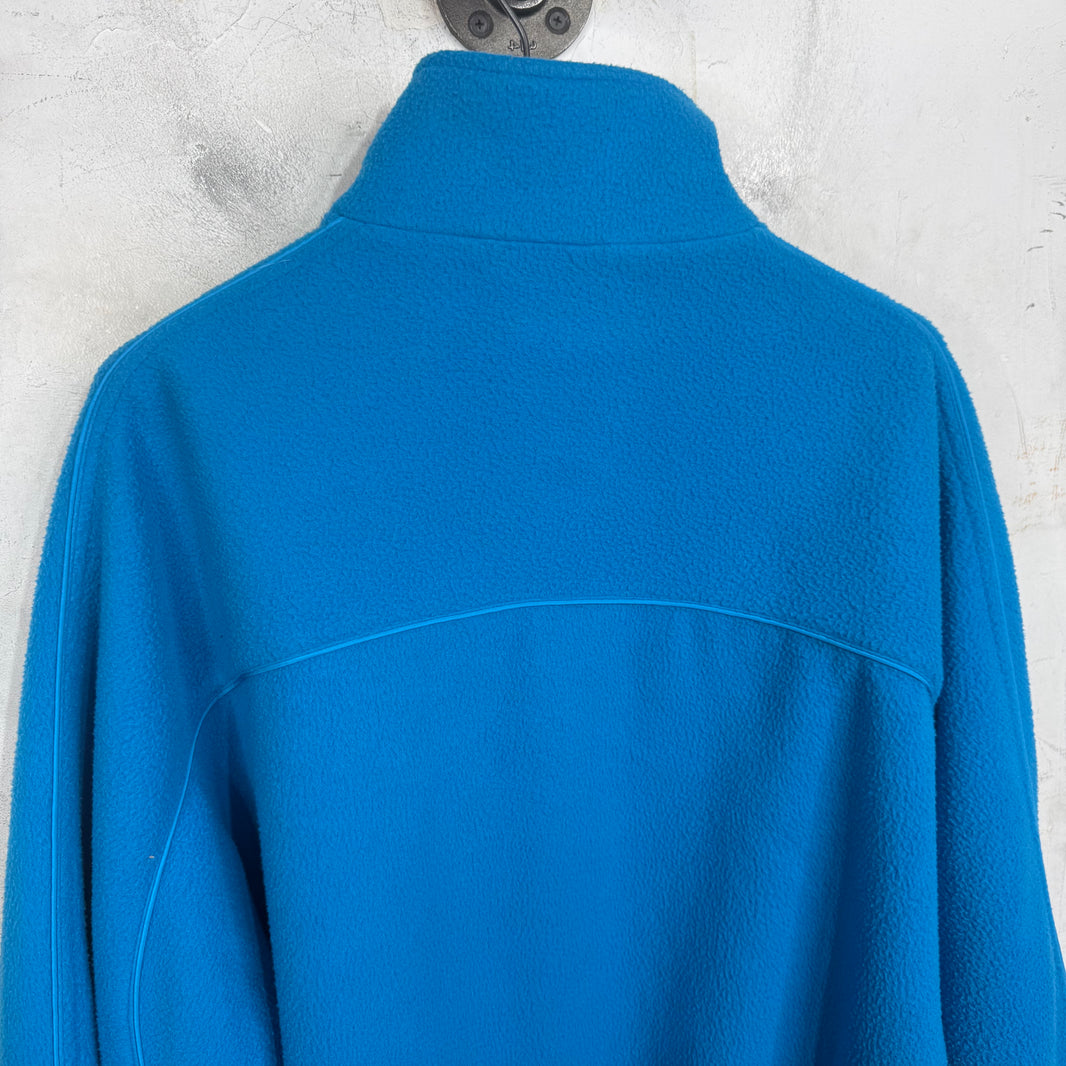Balenciaga Blue Sporty B Fleece Jacket