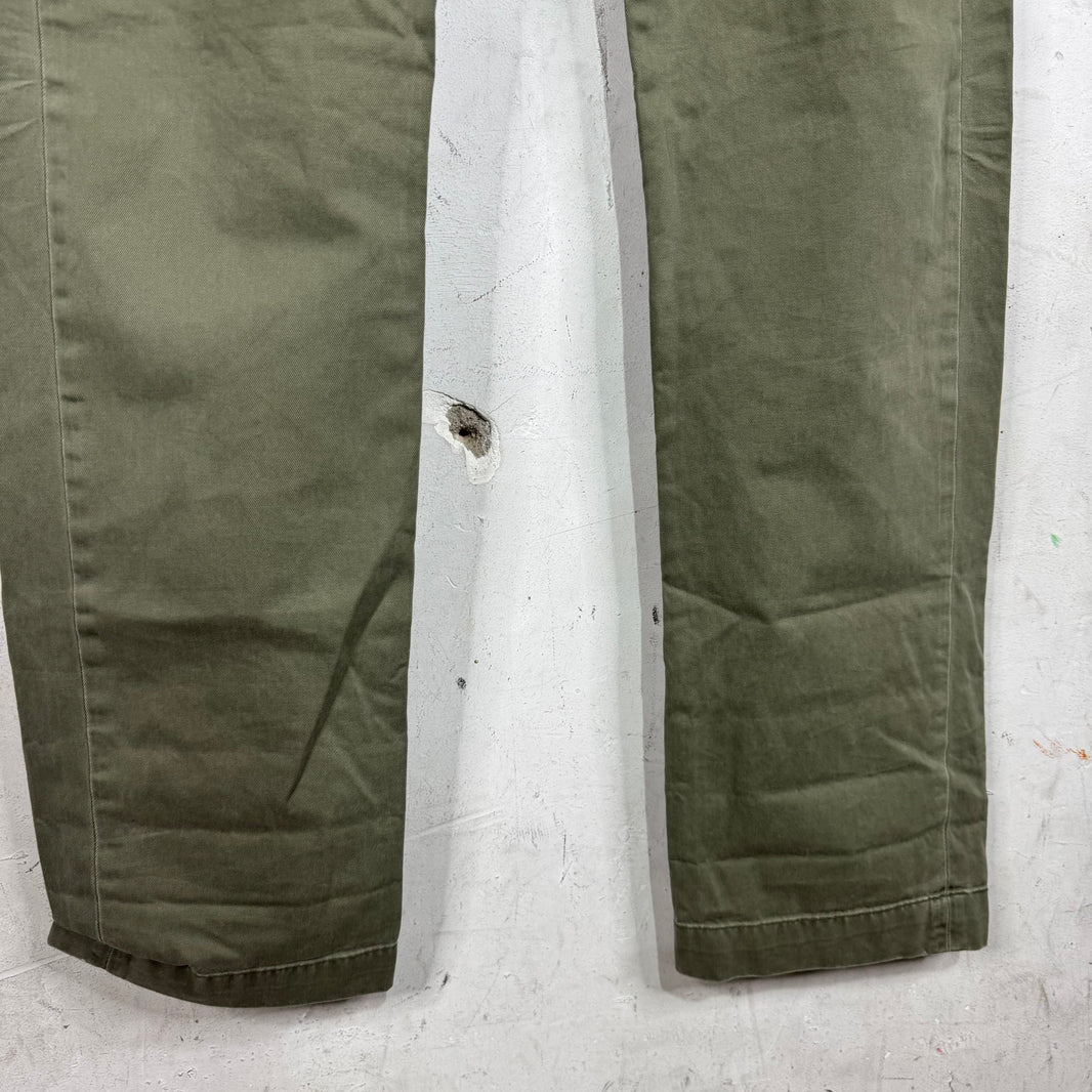 RRL Olive Military Chinos