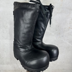 Balenciaga Leather High Alaska Boots