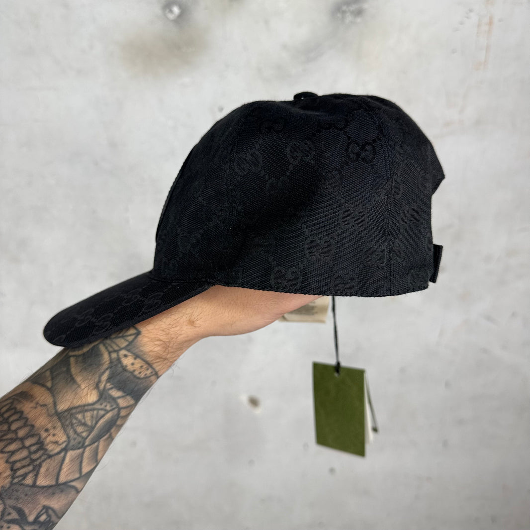 Gucci Monogram Patch Logo Hat New