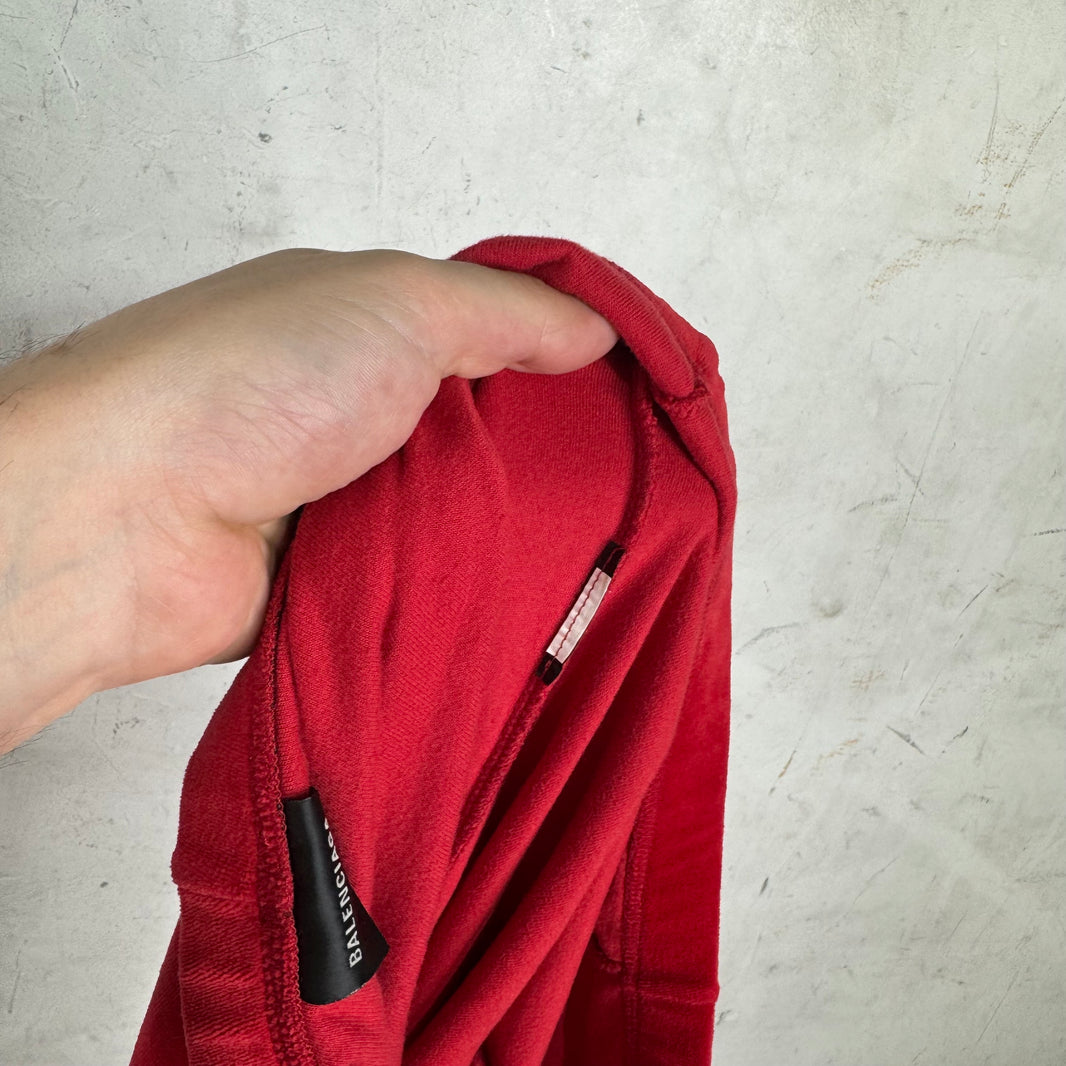 Balenciaga Velvet Distressed Sweatpants