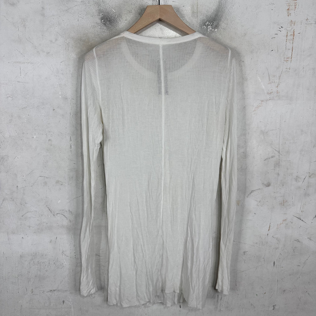 Rick Owens Forever Ribbed L/S Shirt