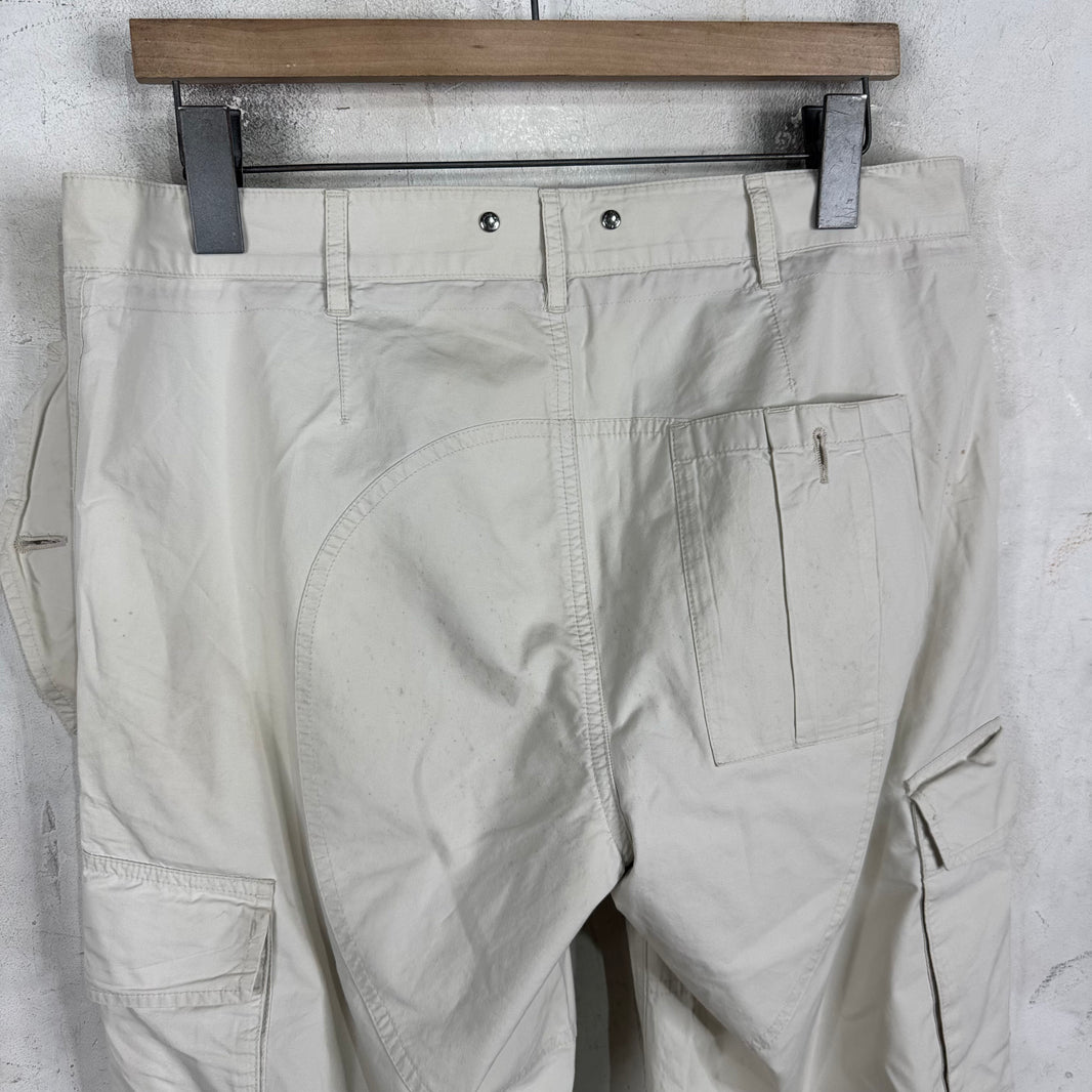 Prada Beige Low Rise Cargos