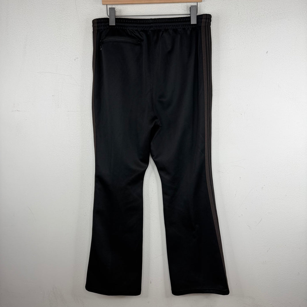 Needles Black Brown Stripe Track Pants
