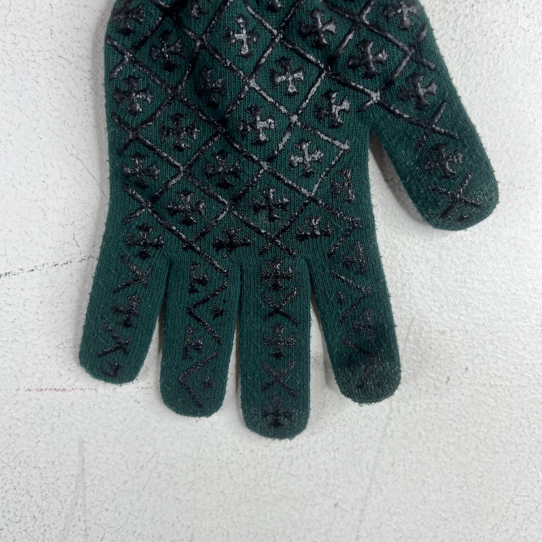 Chrome Hearts Green Work Gloves