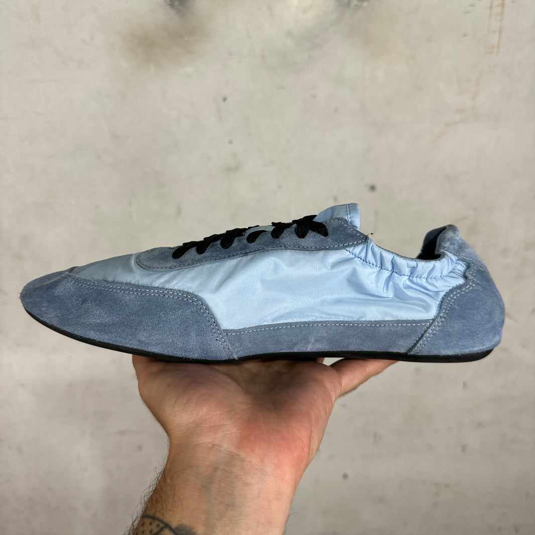 Prada Blue Collapse Sneakers