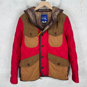 Junya Watanabe Duvetica Quilted Wool Paneled Jacket
