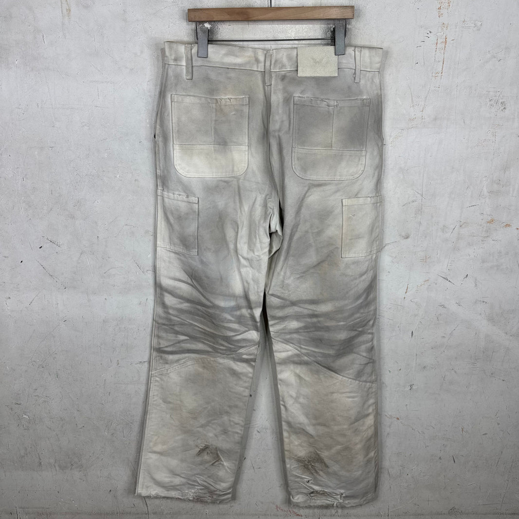 Alexander Digenova Distressed Baggy Carpenter Pants
