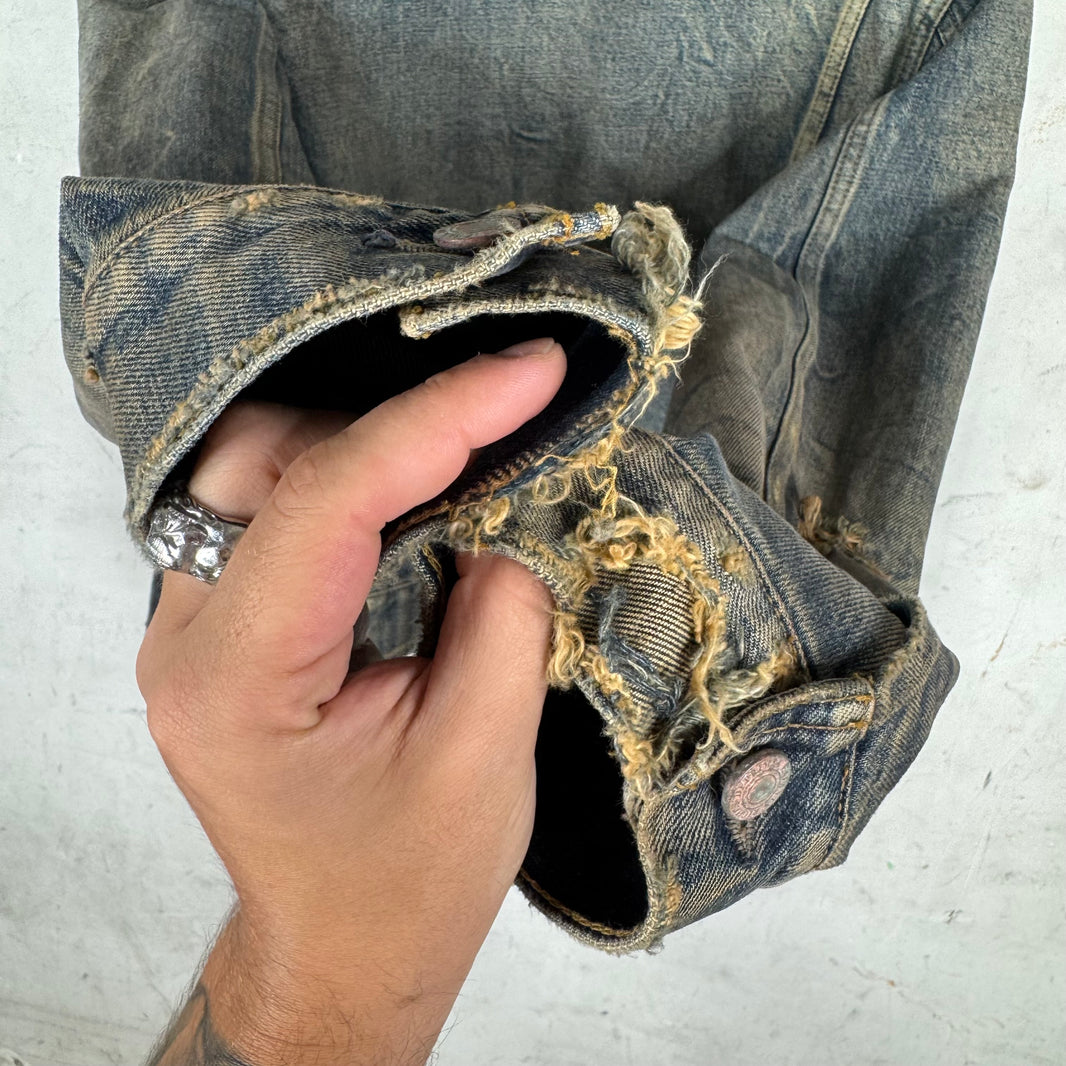 ERD Type II Distressed Denim Jacket