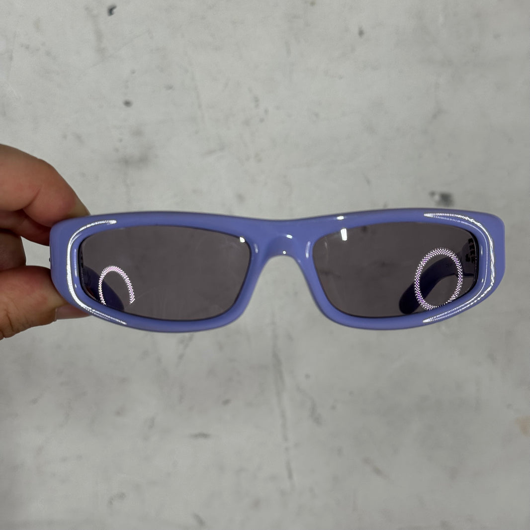 Chrome Hearts Purple Roller Glasses