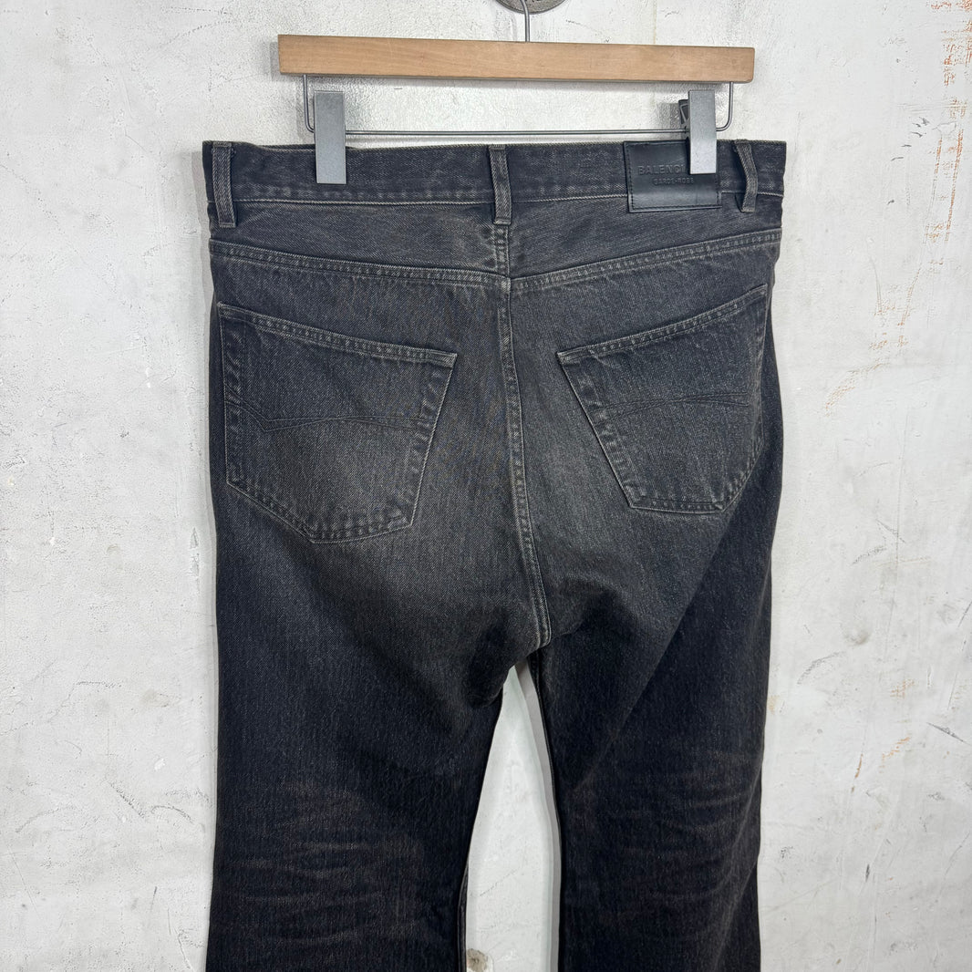 Balenciaga Black Garderobe Jeans