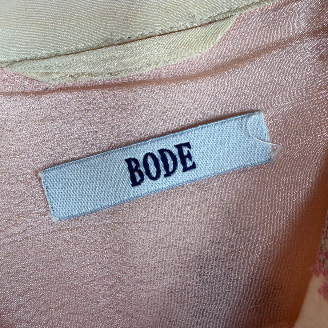 Bode Embroidered Floral Shirt