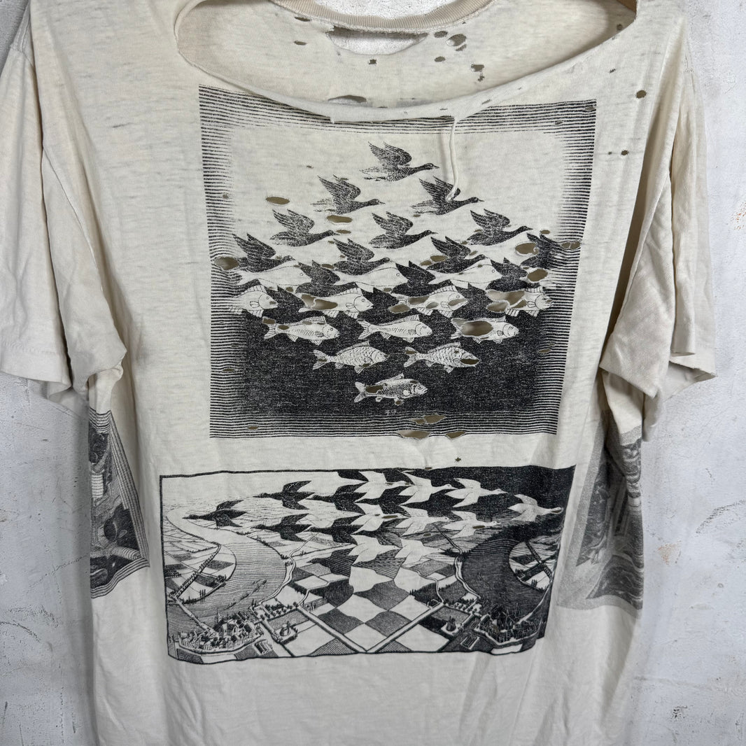 Vintage Smoked MC Escher AOP T-Shirt