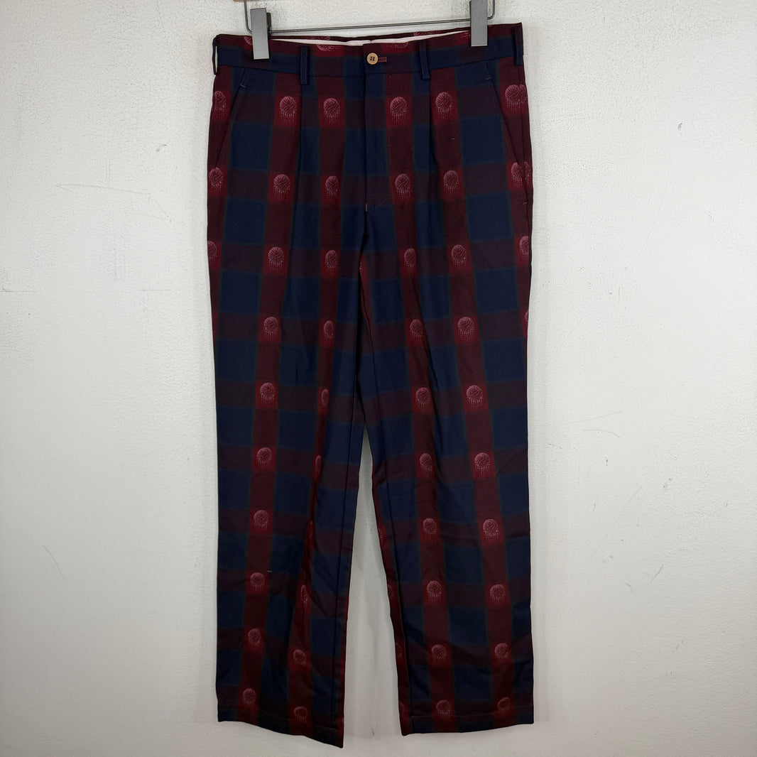 CDG Plaid Red/Blue Pants