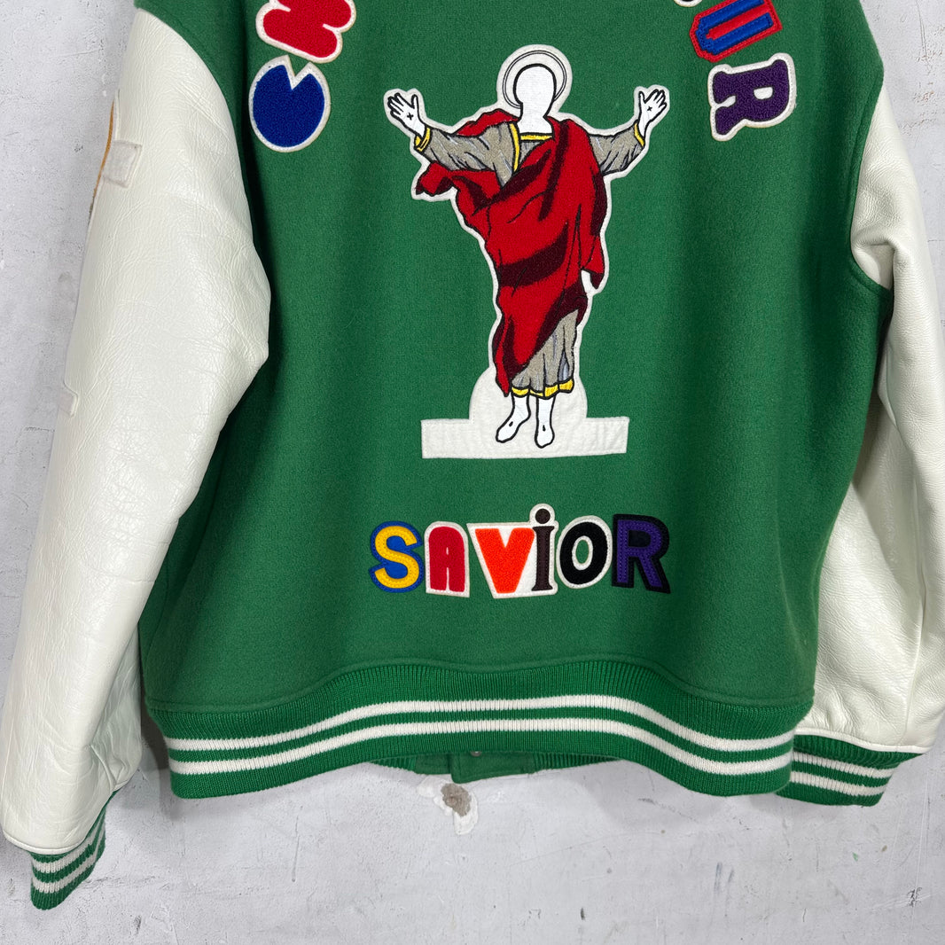 Saint Michael x Denim Tears Varsity Jacket