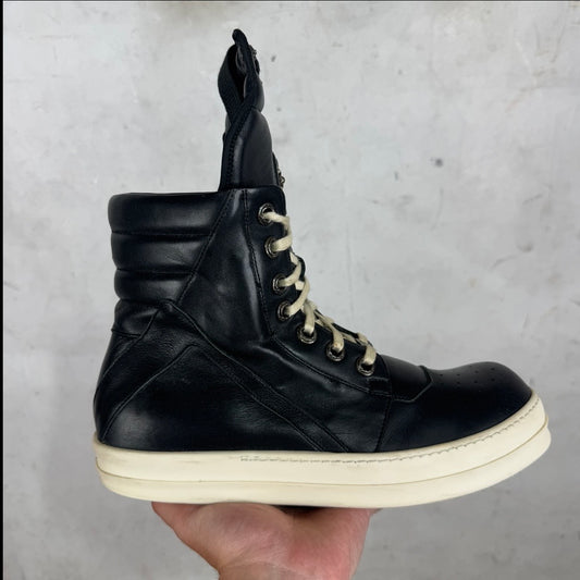 Chrome Hearts Rick Owens Black Geobaskets