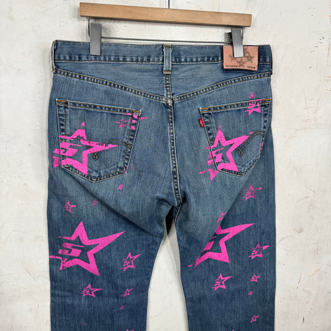 Levis x Sp5der Printed Jeans