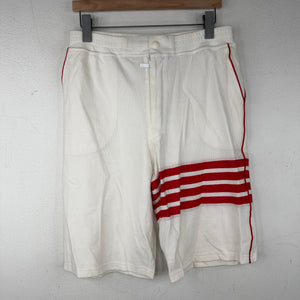 Thom Browne UNKNWN White Striped Shorts