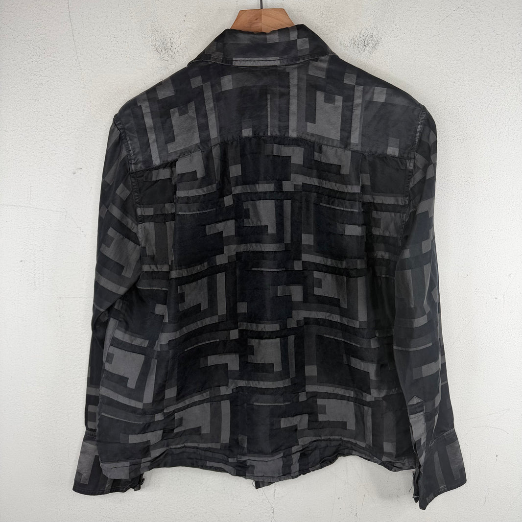 Gucci 1998 G Logo L/S Silk Shirt