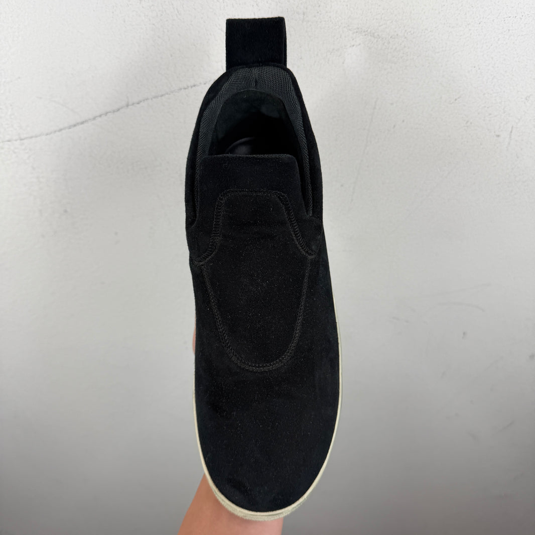 Celine Black Slip On Sneakers