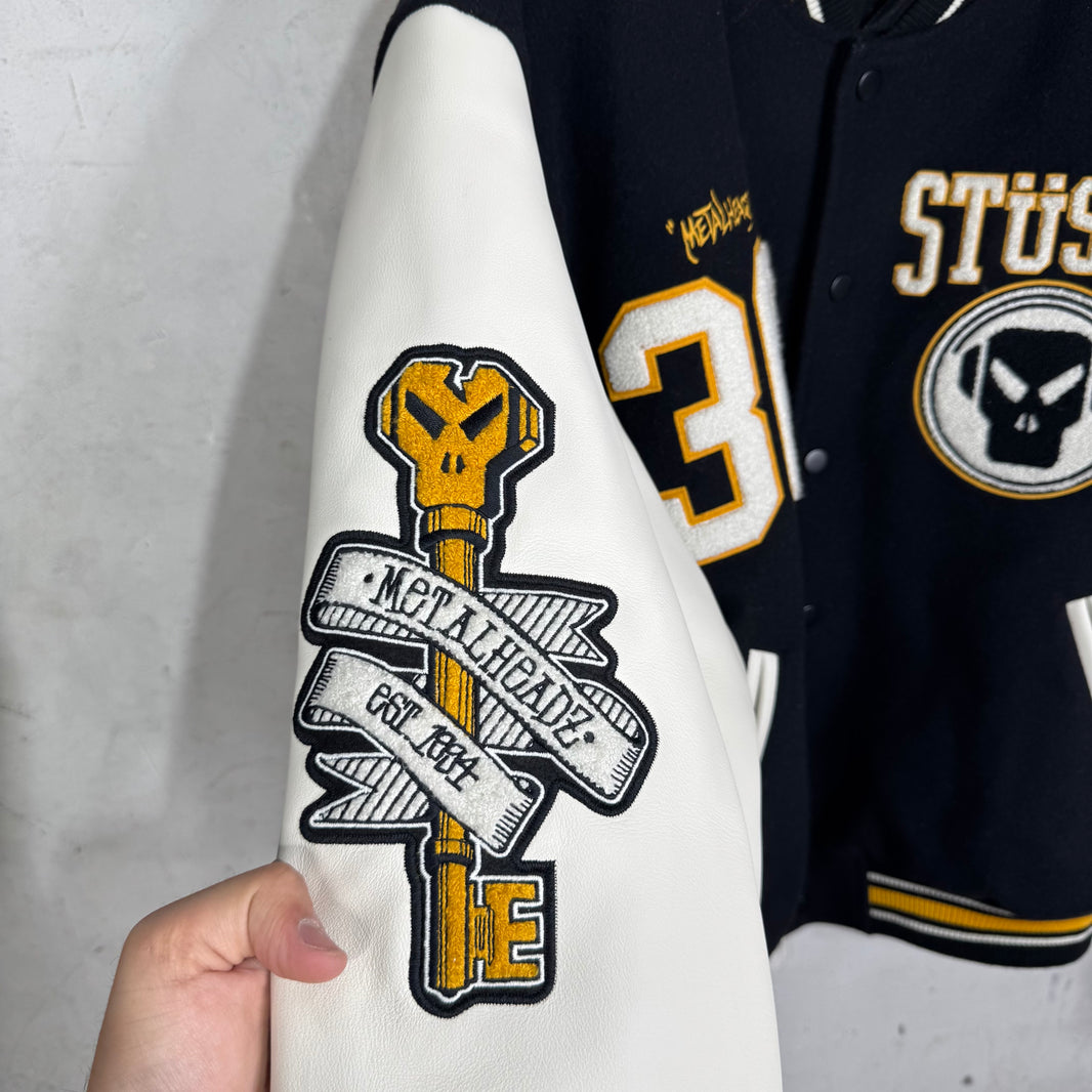 Stussy x Metalheadz Varsity Jacket