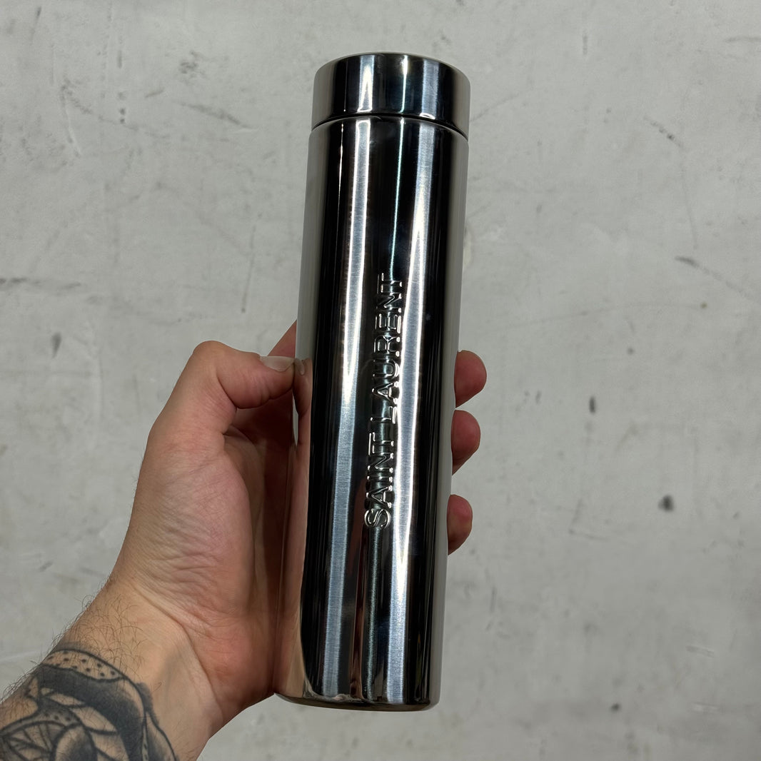 Saint Laurent Stainless Steel Canteen