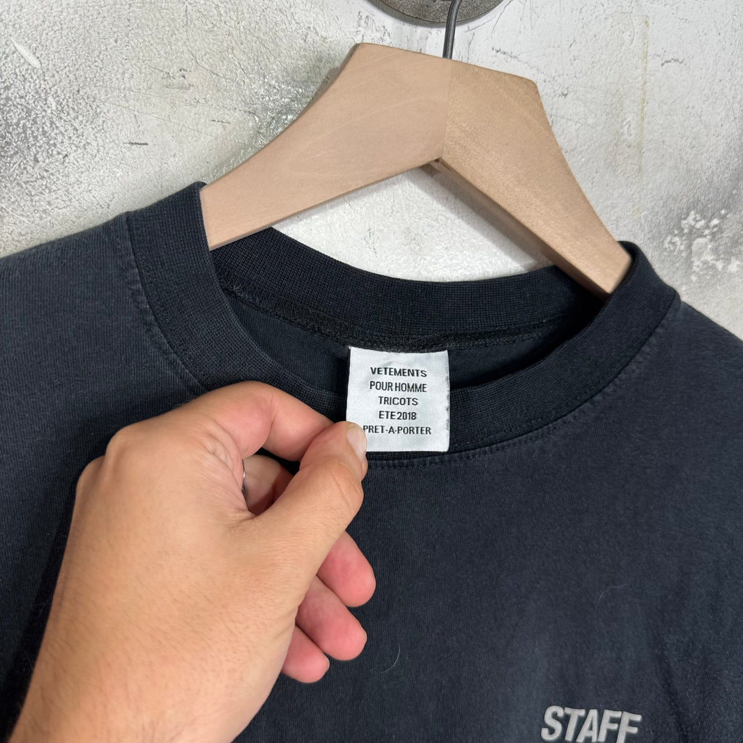 Vetements Staff T-Shirt