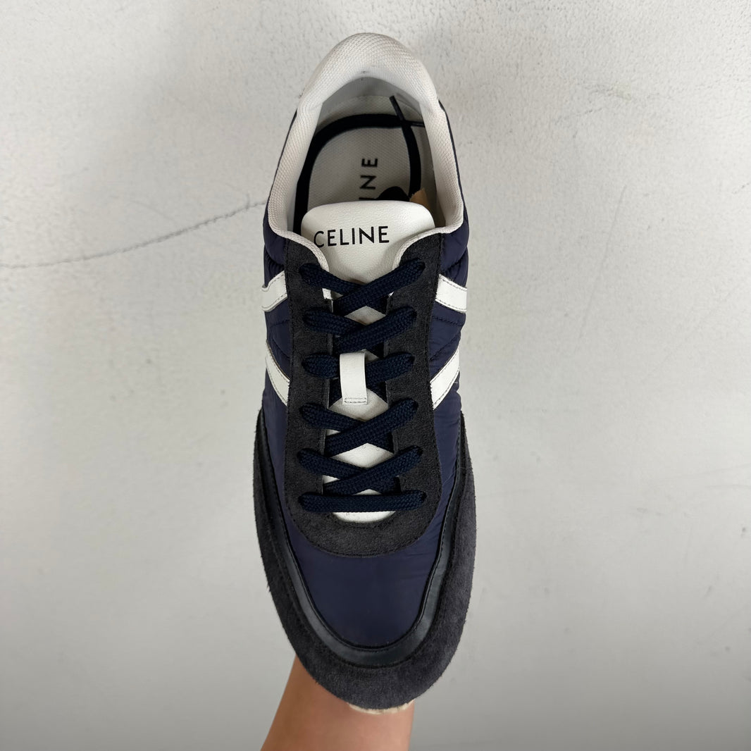 Celine Navy Jogger Low Sneakers
