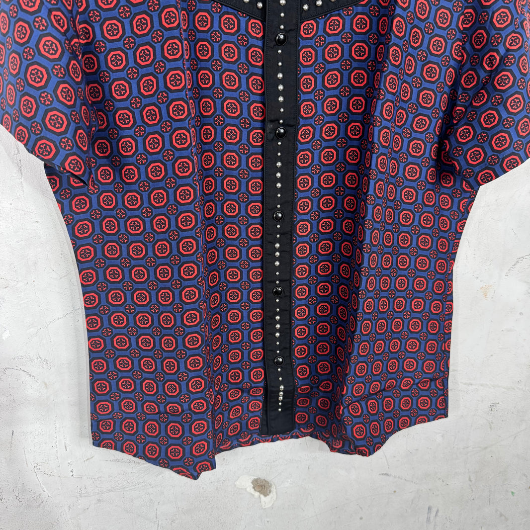 Prada Studded Paneled Shirt