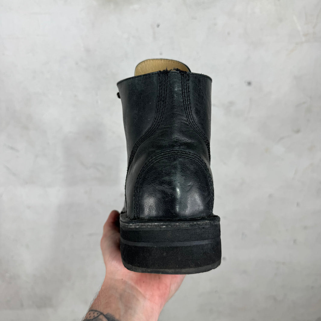 Yohji Yamamoto Regulation Lace Up Boots