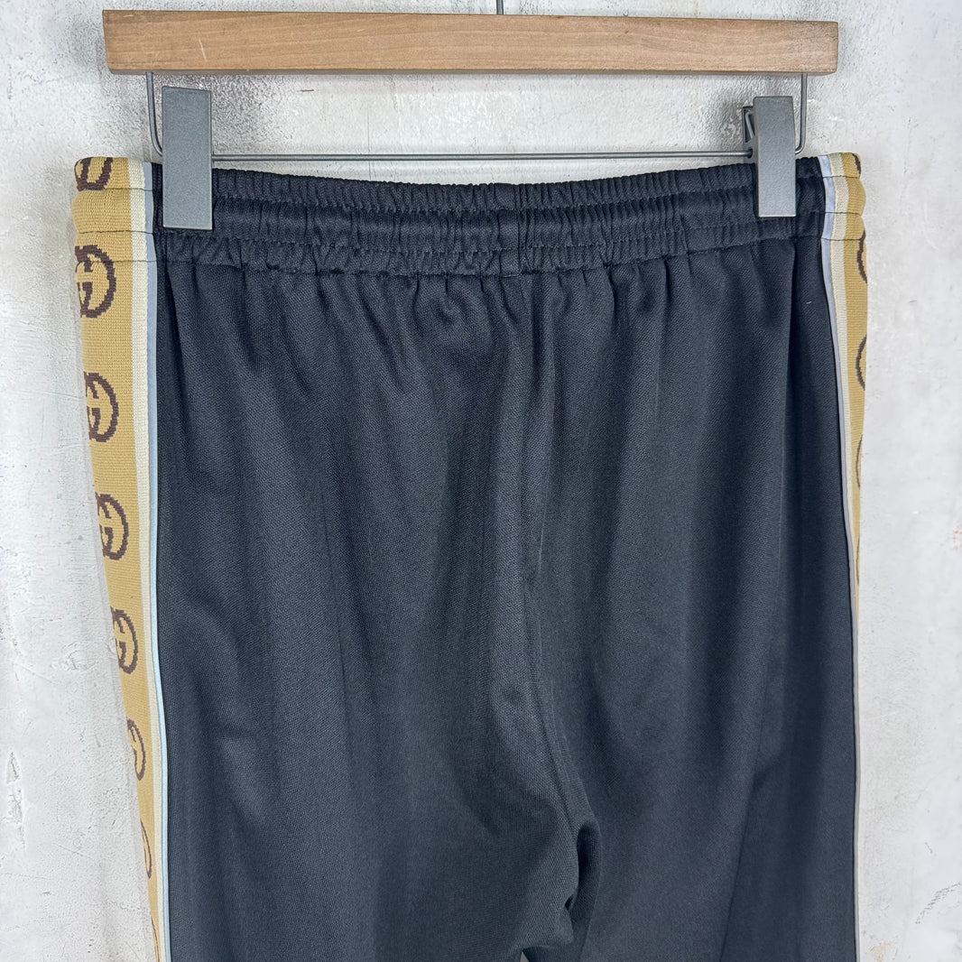 Gucci Interlock Side Stripe Jogger Pants