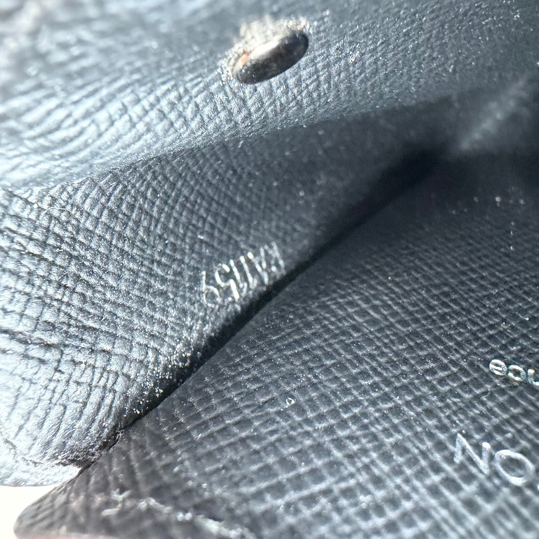 Louis Vuitton Black Damier Cardholder