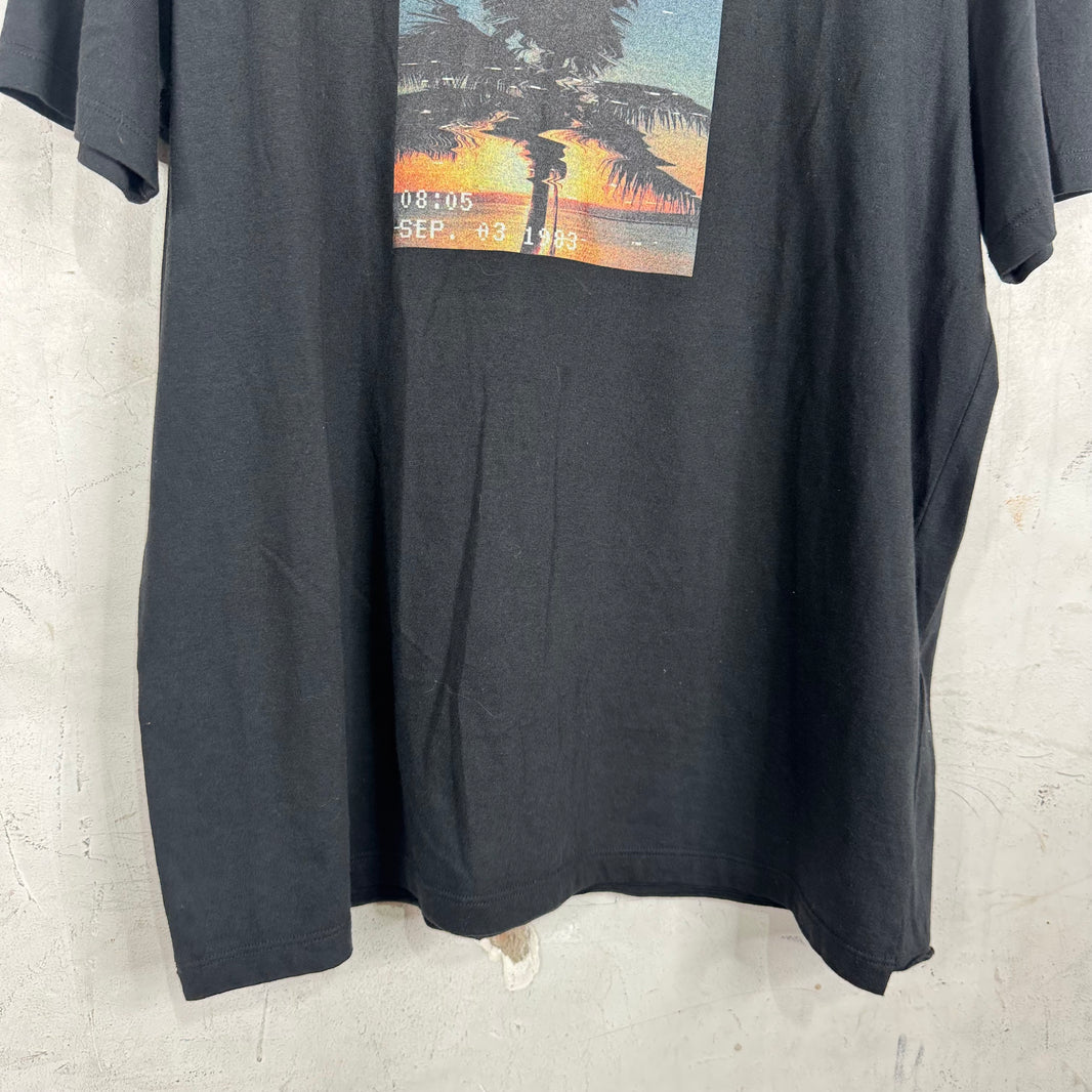 Saint Laurent Palm Tree Video Camera Photo T-Shirt
