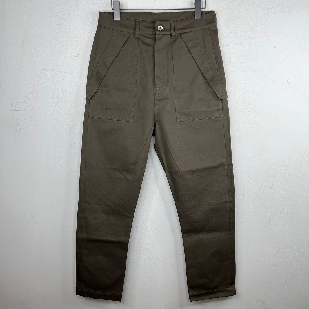 DRKSHDW Grey Cargo Collapse Pants