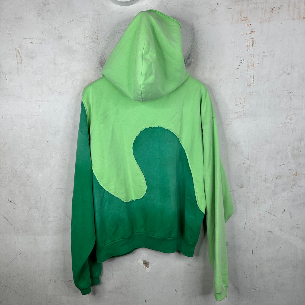 ERL Green Swirl Hoodie