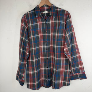 Dries Van Noten Red Thin Flannel