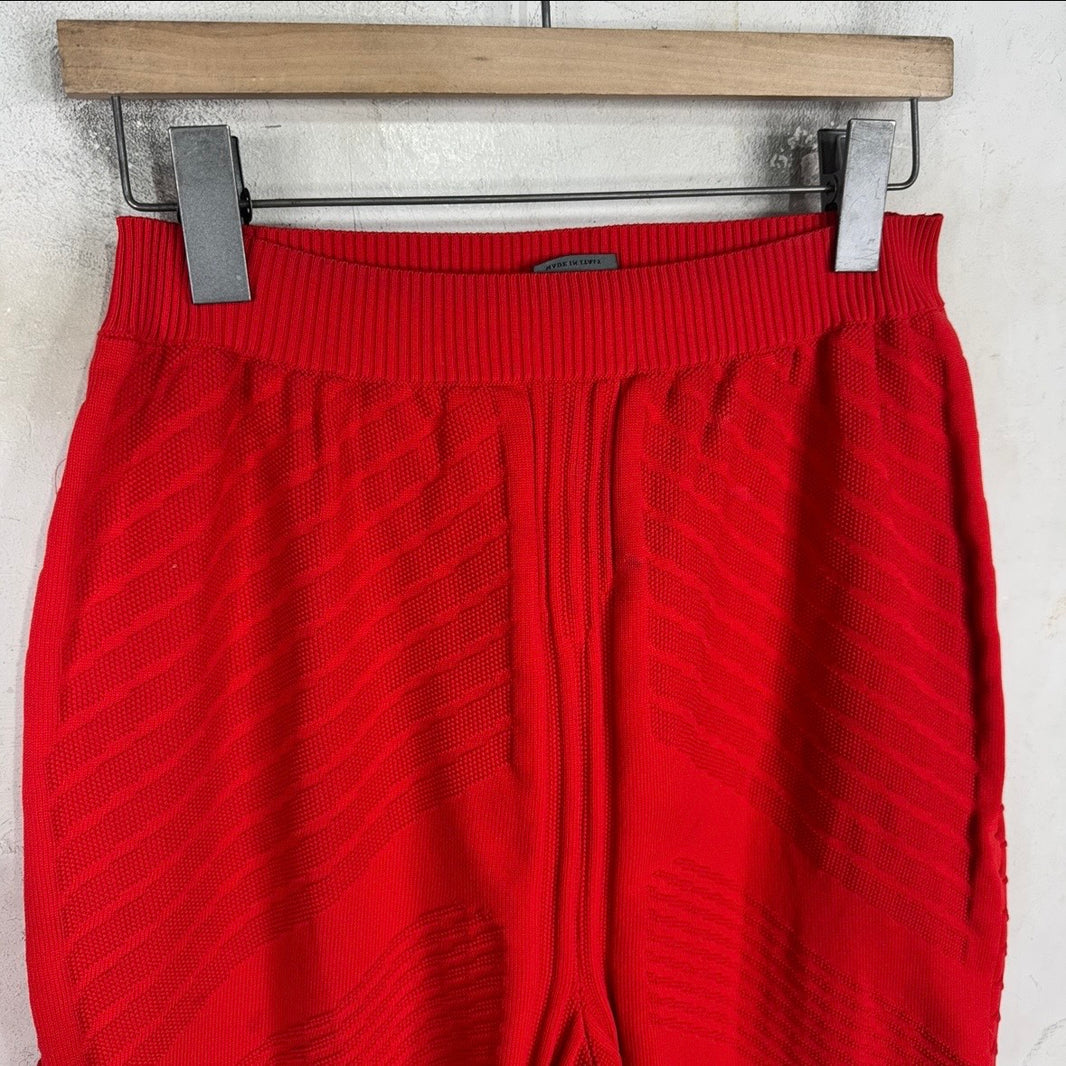 Prada Red Knit Pants