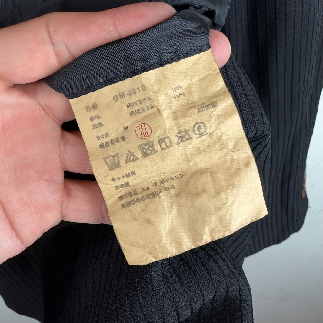 CDG Striped Flower Blazer