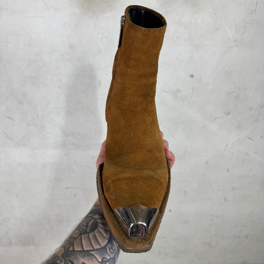 Calvin Klein 205W39NYC Metal Tipped Western Boots