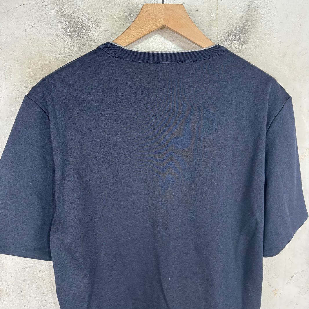 Loro Piana Heavy Navy T-Shirt